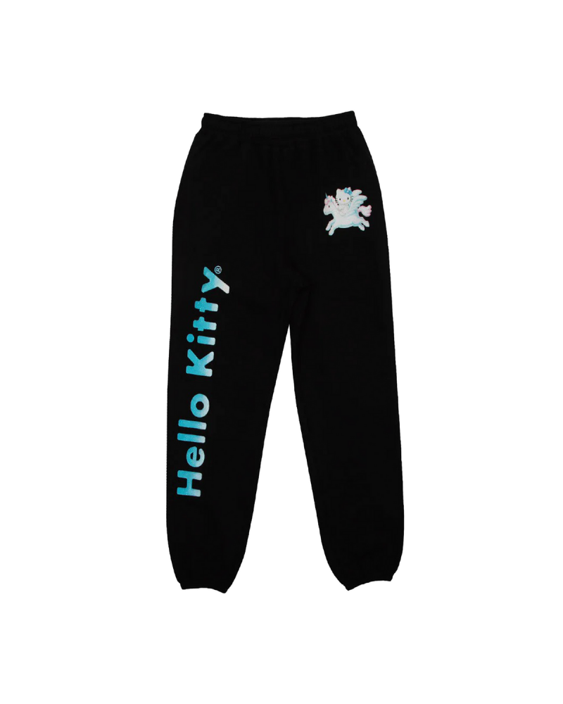 Hello Kitty x Dumbgood Unicorn Glitter Sweatpants (Black) $25.65 Apparel