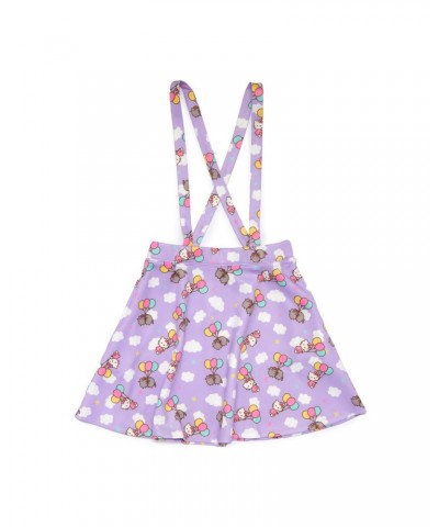 Hello Kitty x Pusheen Lavender Clouds Suspender Skirt $4.10 Apparel