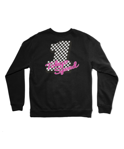 Hello Kitty x GIRL Tokyo Speed 1 Sweatshirt (Black) $12.74 Apparel