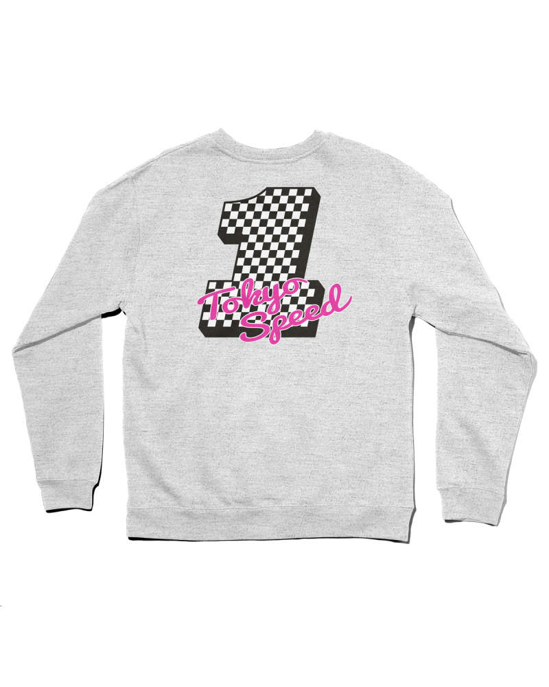 Hello Kitty x GIRL Tokyo Speed 1 Sweatshirt (Silver Ash) $11.39 Apparel