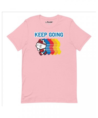 Hello Kitty Keep Going T-Shirt (Pink) $10.56 Apparel