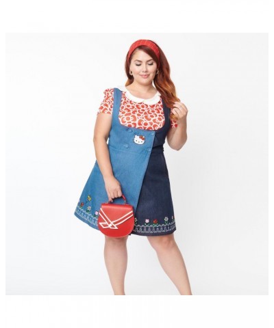 Hello Kitty x Smak Parlour Flower Garden Denim Pinafore $33.06 Apparel