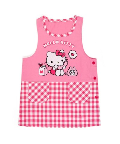 Hello Kitty Gingham Pinafore Apron $13.92 Home Goods