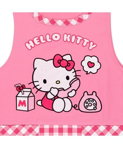 Hello Kitty Gingham Pinafore Apron $13.92 Home Goods