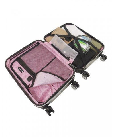 Hello Kitty x FUL 3-Piece Hardshell Luggage Set in Black $215.46 Travel