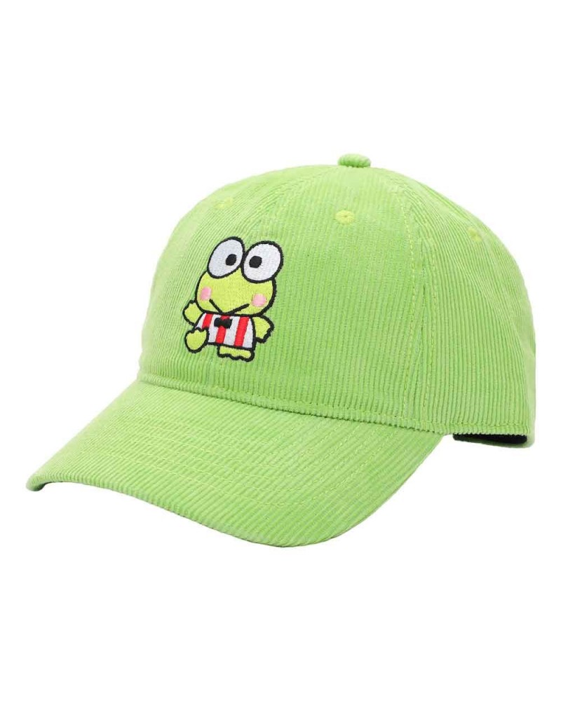 Keroppi Embroidered Corduroy Cap $9.60 Accessories