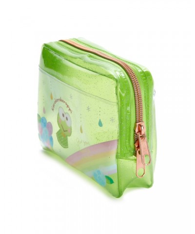 Keroppi Glitter Zipper Pouch (Rainy Days Series) $9.60 Bags