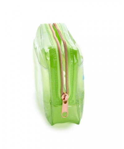 Keroppi Glitter Zipper Pouch (Rainy Days Series) $9.60 Bags