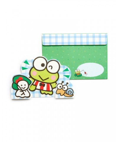 Keroppi Stickers and Greeting Card $1.17 Stationery