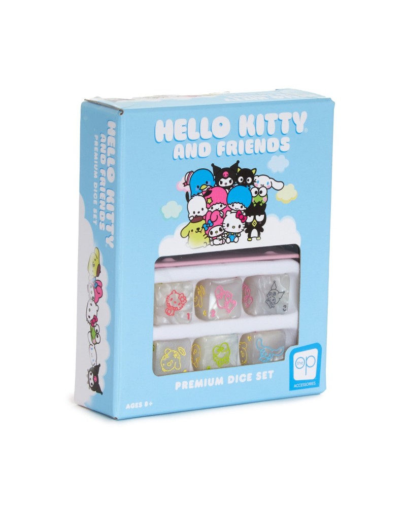 Hello Kitty and Friends Premium Dice Set $8.50 Toys