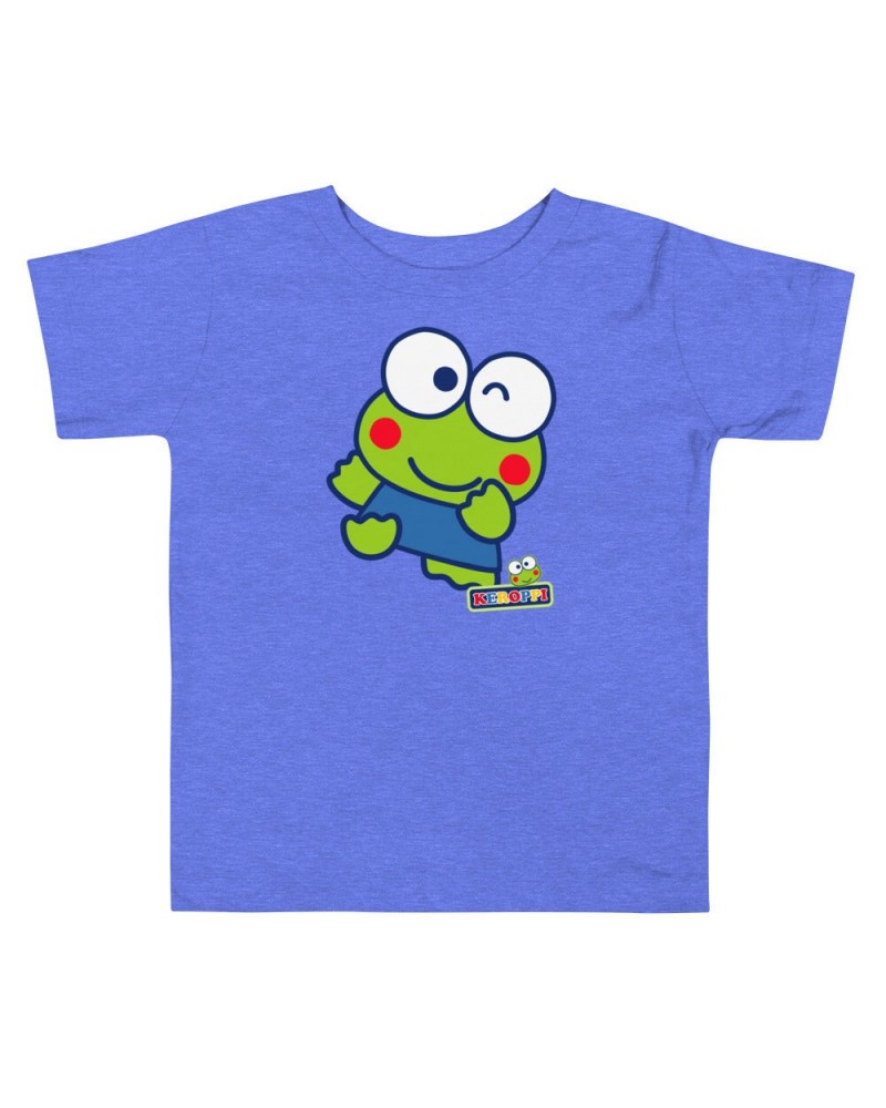 Toddler Keroppi Primary Logo T-Shirt Blue $8.10 Apparel