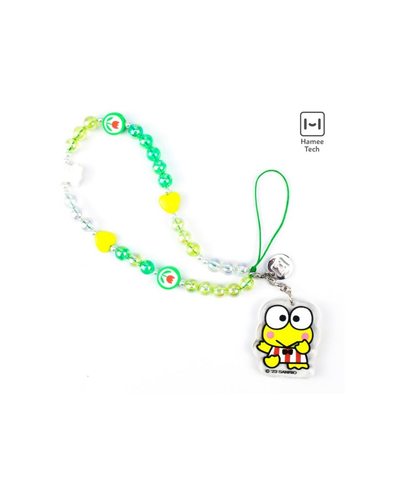 Keroppi Beaded Charm Mobile Phone Wrist Strap $6.60 Charm Strap