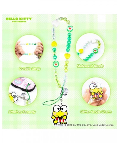 Keroppi Beaded Charm Mobile Phone Wrist Strap $6.60 Charm Strap