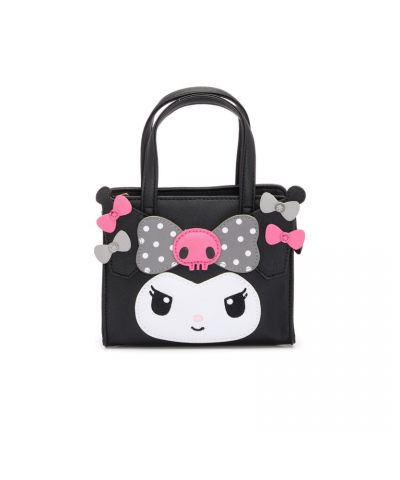 Kuromi 2-Way Mini Black Handbag (Dainty Doll Series) $23.04 Bags