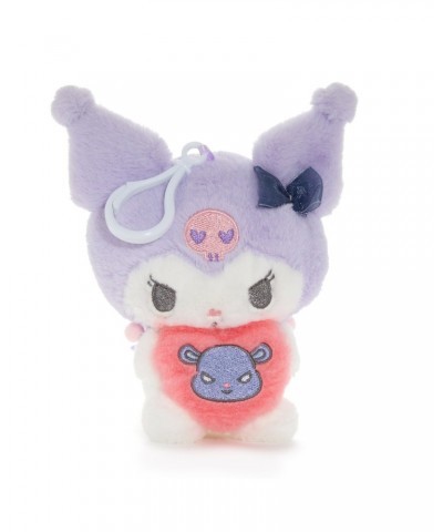 Kuromi All My Heart Mascot Clip $9.60 Plush