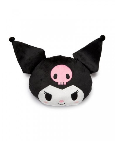 Kuromi Oversized Face Plush (Just Lounging Series) $31.08 Plush