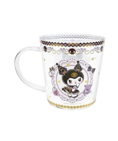 Kuromi Glass Cup and Saucer Set (Fancy Ribbons Series) $15.20 Home Goods