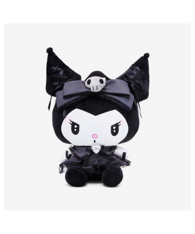 Kuromi MeloKuro Plush Backpack $24.00 Bags