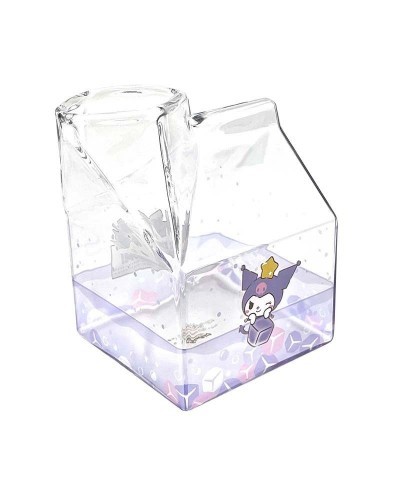 Kuromi Kawaii Glass Milk Carton Cup $12.88 Home Goods