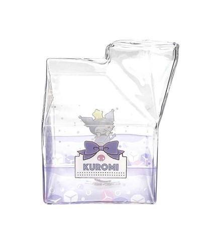 Kuromi Kawaii Glass Milk Carton Cup $12.88 Home Goods