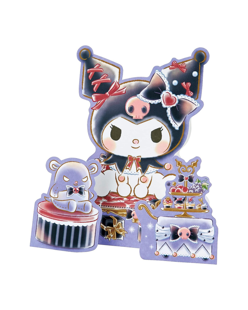 Kuromi Stickers and Greeting Card (Small Gift Series) $2.94 Stationery