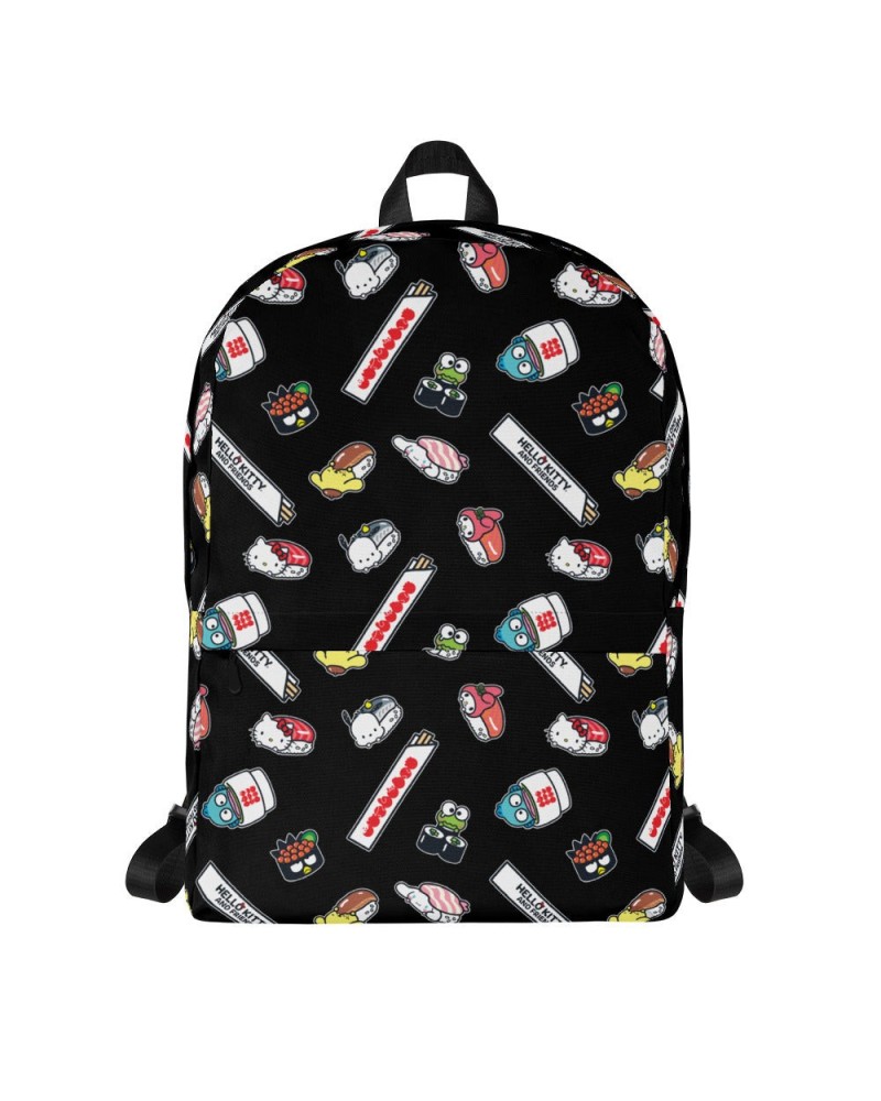Hello Kitty and Friends Sushi Time All-over Print Backpack $21.15 Bags