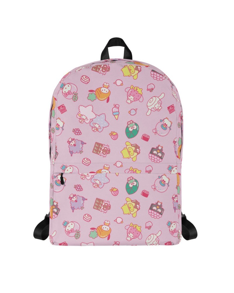 Hello Kitty and Friends Eats & Treats All-over Print Backpack $18.00 Bags