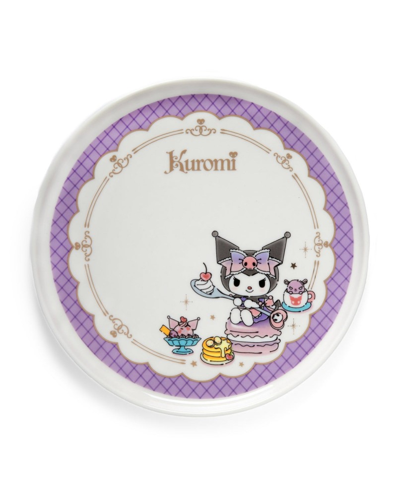 Kuromi Dessert Plate (Cafe Series) $14.21 Home Goods