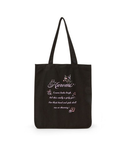 Kuromi Canvas Easy Tote Bag (Black) $8.46 Bags