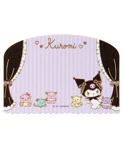 Kuromi Gilded Message Card Set $2.15 Stationery