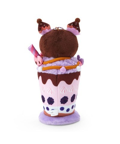 Kuromi Plush Mascot Keychain (Parfait Shop Series) $15.40 Accessory