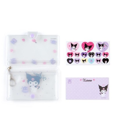 Kuromi Memo Pad with Keychain Case $2.05 Stationery