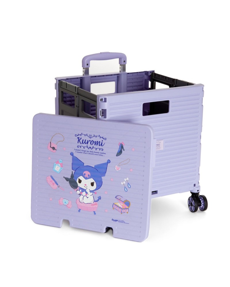 Kuromi Foldable Rolling Cart (Beauty Routine) $37.94 Travel