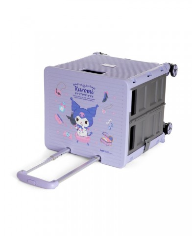 Kuromi Foldable Rolling Cart (Beauty Routine) $37.94 Travel