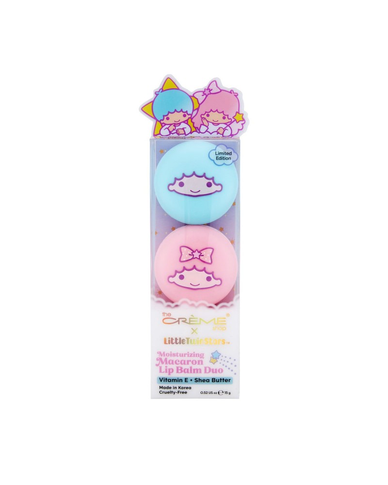 LittleTwinStars x The Crème Shop Moisturizing Macaron Lip Balm Duo $11.80 Beauty