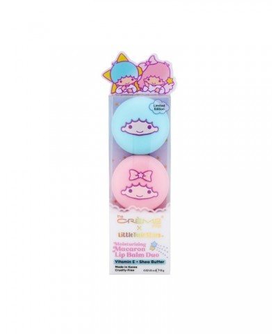 LittleTwinStars x The Crème Shop Moisturizing Macaron Lip Balm Duo $11.80 Beauty