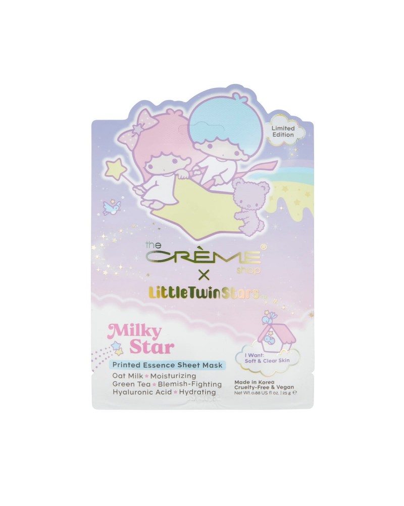 LittleTwinStars x The Crème Shop Milky Star Printed Essence Sheet Mask $2.16 Beauty