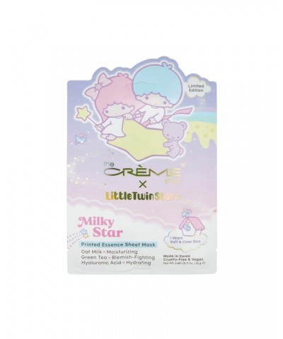 LittleTwinStars x The Crème Shop Milky Star Printed Essence Sheet Mask $2.16 Beauty