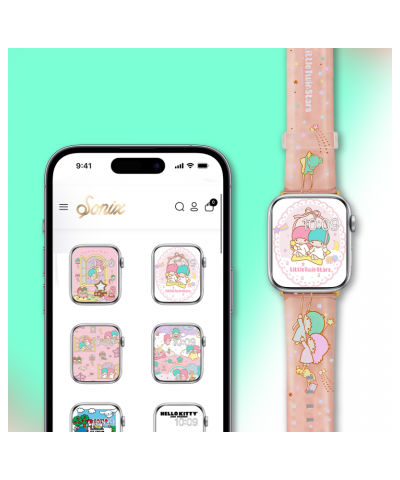 LittleTwinStars x Sonix Jelly Apple Watch Band $20.39 Accessories