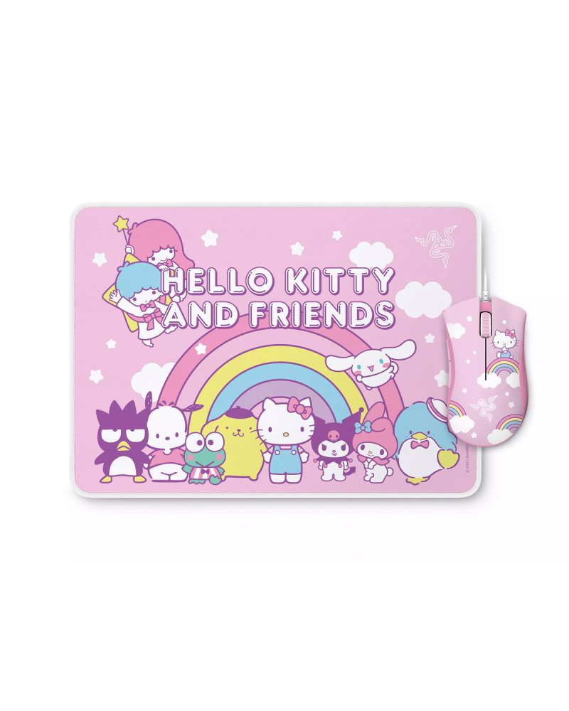Hello Kitty and Friends x Razer Essential Mouse/Mousepad Bundle $31.89 Electronic