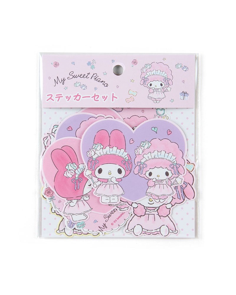 My Sweet Piano and My Melody Mini Sticker Pack (Meringue Party Series) $2.94 Stationery