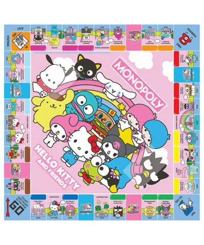 Hello Kitty & Friends Monopoly Board Game $19.46 Toys