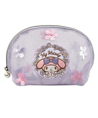 My Melody Zipper Pouch (Floral Garden Party Series) $9.00 Bags