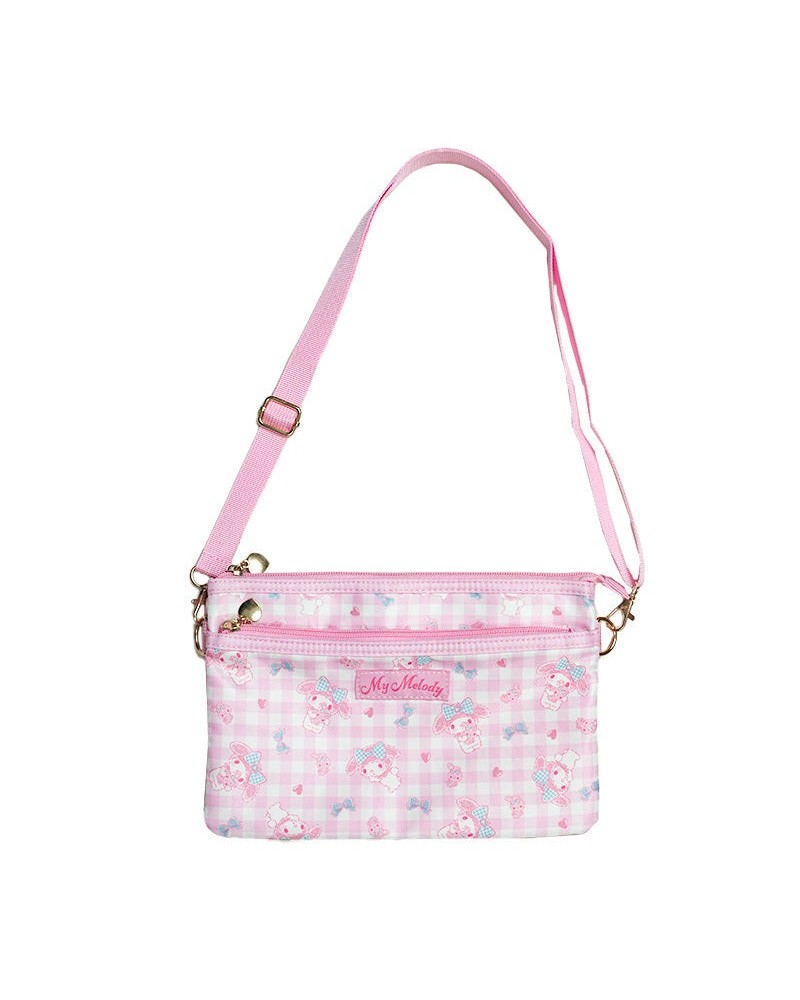 My Melody Gingham Crossbody Bag $22.04 Bags