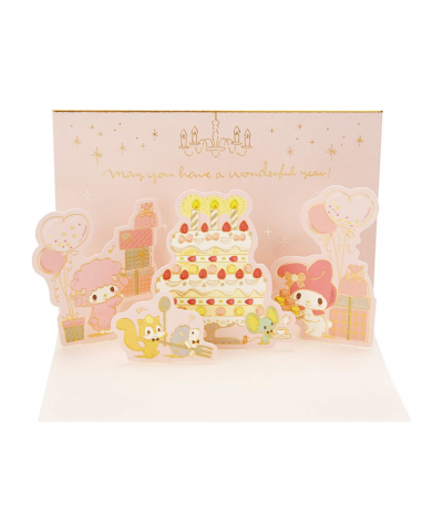 My Melody Pop-Up Birthday Greeting Card $3.59 Stationery