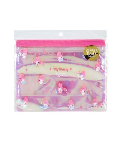 My Melody Reusable Storage Bags (Glossy Aurora Series) $3.63 Bags