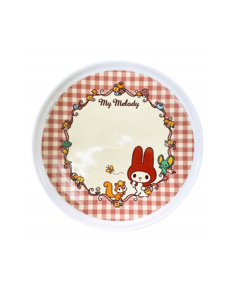 My Melody Ceramic Plate (Red Classic Gingham Series) $15.84 Home Goods