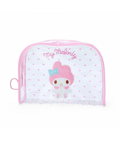 My Melody Clear Hearts Zipper Pouch $5.60 Bags