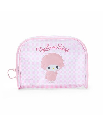 My Sweet Piano Clear Gingham Zipper Pouch $6.58 Bags