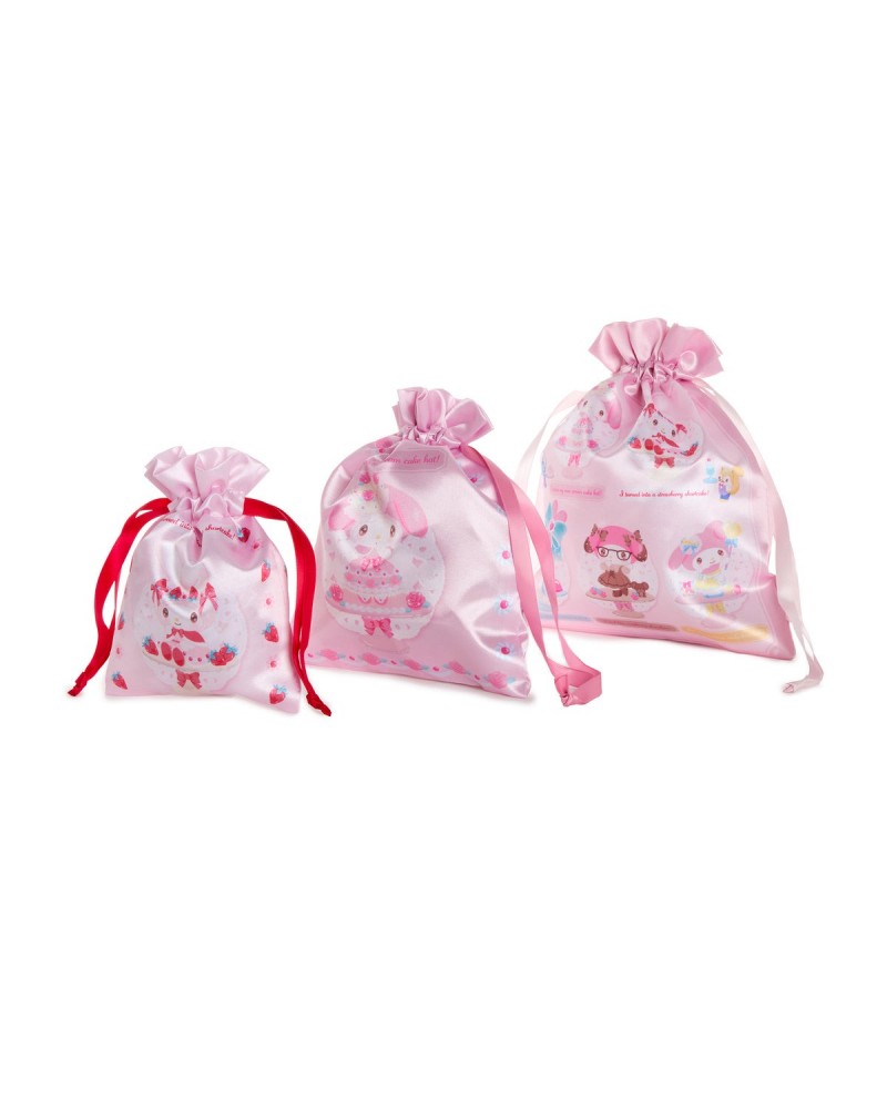 My Melody Drawstring Bag Set (Sweet Lookbook Series) $9.71 Bags